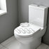 Juroicessry 5Pcs Toilet Seat Bumpers, Universal Toilet Lid Bidet Replacement Bumper Kit Silicone Rubber Bumpers