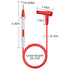 Goupchn Multimeter Test Leads Kit with Push On Alligator Clips and Stackable Banana Plug for Electrical Testing