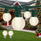 Abeja G40 Outdoor String Light, 25FT Frosted White Christmas String Lights with