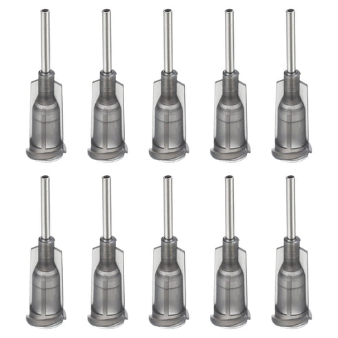 PATIKIL 16Ga x 0.5 Inch Dispensing Needle Tips, 10Pcs Stainless Steel and