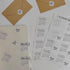 Monthly Tabs Calendar Stickers for Yearly Planner, Journal Dividers for School Year Agendas