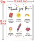 Zyulin Lovely Thank You Teacher Card, Great Teacher Appreciation Gifts Card from Students, Thank You for Helping Me