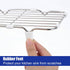 Psiriol 40 PCS Rubber Feet for Sink Grid, Sink Protecter, Heavy-Duty Kitchen Sink Rack Wire Protective Feet, Non-Slip