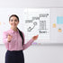 Large Lined Dry Erase Magnetic Paper for Whiteboard - Giant Sized Notebook Paper, 22'' x 28'' - Teacher Writing Supplies