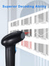 Rabitpos 1D 2D 2000mAh QR Barcode Scanner Wireless, Handheld Cordless Bar Codes Reader with Battery for Mobile Payment