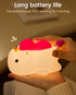 joyful xinghai 30-Min Unicorn Night Light for Kids, Soft Silicone Tap Control Lamp with Auto-Off Timer, Rechargeable