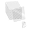 salbsever 120 Pcs Double Sided Tape Squares, Clear Double Sided Adhesive Pads 1.8"