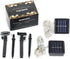 Solar String Lights 2PACK, 33ft 100 LED Blue Copper Wire Fairy Lights, Waterproof for Indoor/Outdoor Use