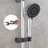 Fox Baby 18-25MM Adjustable Shower Head Holder for Slide Bar,Universal O.D, Rail Head Bracket Holder for Slide Bar