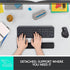 Logitech MX Palm Rest for MX Keys, Premium No-Slip Support for Comfortable Typing, Black