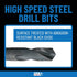 Drill America POU1/8NPTW/DRILL 1/8" Carbon Steel NPT Pipe Tap and High Speed Steel Drill Bit Set