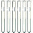 6 Pack - 20x150mm Pyrex Glass Test Tubes with Rim and Marking Spot