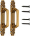 European Style Antique Barn Door Handle, Metal Sliding Door Pull Handle for Cabinet Hardware Accessory
