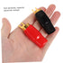 2 Pairs Speaker Wire Connector Spade Terminal Speaker Terminal Copper Spade Wire Connectors Automotive 0ga Terminal Electrical Wire Connectors Speakers Crimp Copper Shovel