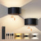 FULEN Motion Sensor Wall Light with Remote Control 3 Colors Wireless Wall