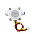 1/4" Quick Connect Food-Grade Water Flow Sensor Hall Effect Flowmeter Fluid Meter Counter 0.3-6L/min