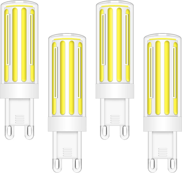G9 Dimmable 8W Led Light Bulbs 75w 80w Halogen Equivalent, Daylight White