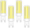 G9 Dimmable 8W Led Light Bulbs 75w 80w Halogen Equivalent, Daylight White