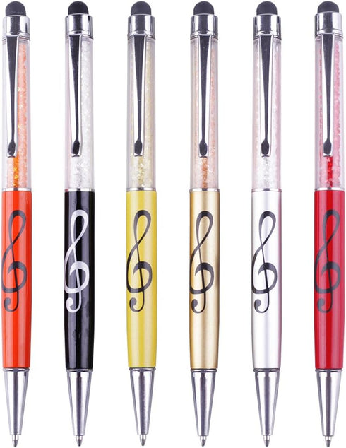 Stylus Pen Crystal Ballpoint Pens, Capacitive Diamond Writing Pens for All Touch Screens