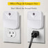 6 Pack KINUR LED red Night Lights Plug into Wall, Dusk to Dawn Sensor Automatic on and Off, Energy efficient, Soft Glow