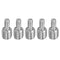 PATIKIL M5xM10x20mm Double End Threaded Stud Screw Bolt, 5 Pack Stainless Steel Rod Bolts