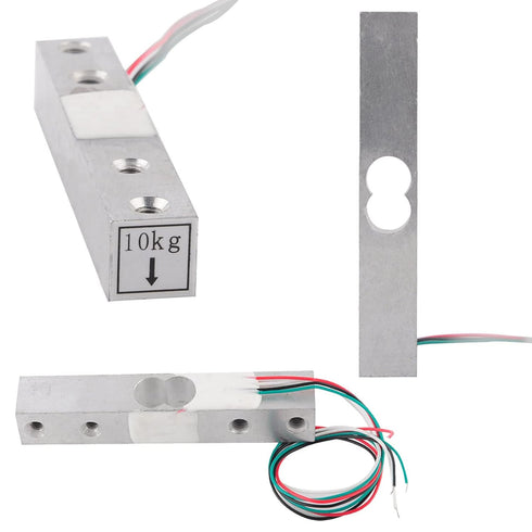 2sets 1kg Load cell weight sensor + HX711 Weighing Sensor Dual-Channel 24 Bit Precision A/D Module Pressure Sensor