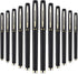 Rollerball Pens Gel Ink Office Pens, 12 Pack 0.7mm Black