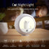 Melaus Closet 2 Levels.1- Pack Motion Sensor Night Light,Warm White USB Rechargeable Bedside Light,Magnetic Cat Lamp