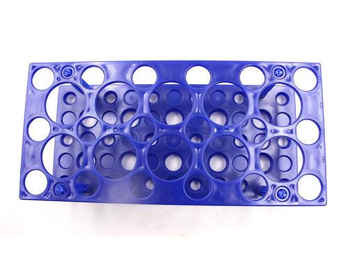 28-Well Plastic Centrifuge Tube Rack for 10ml, 15ml, 50ml Tubes, Detachable Tub Racks
