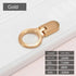 Aoleegatt Handle(5202-16-Gold) Simple Wardrobe Drawer Cabinet Door Handle Handle European Style Coffee Table Bedside
