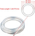 15/64" 5/16" 3.28 TOP-VIGOR Silicone Tubing ID x OD Feet Length, Food Grade Silicone Rubber Tube Soft Silicone Hose