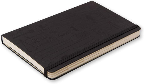 Moleskine Passion Journal, Recipe, Large (5" x 8.25"), Hard Cover, Black