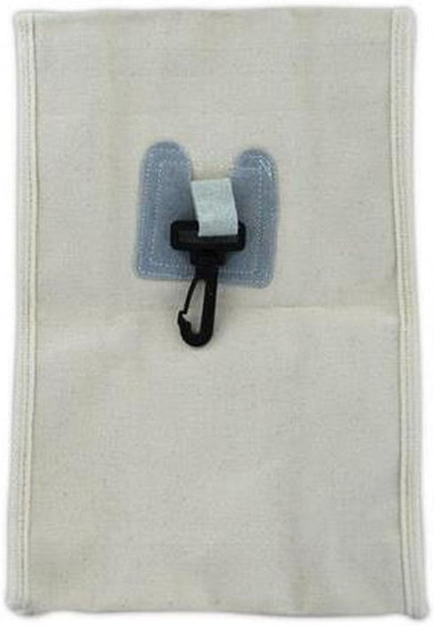 MAGID A.R.C. Cotton Twill Canvas Glove Bag for Rubber Insulating Electrical Gloves, Beige, 1 Count