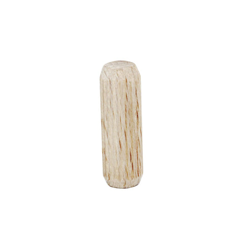 Fluted 1" x 5/16" Straight Wooden Dowel Pin Rods Grooved DOW516-1 (100)