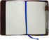 Hide & Drink Rustic Cover for Leuchtturm A6 Hardcover Notebook, Full Grain Leather, Handmade, Bourbon Brown (Notebook