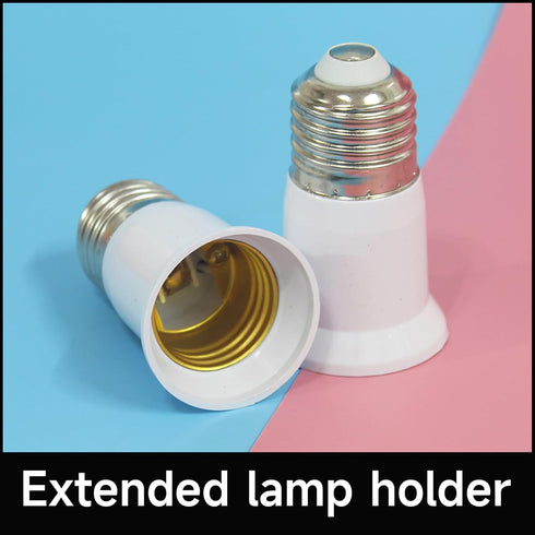 WOEIFGV E27 E27 Bulb Bulb to Lamp Holder Adapter Light Extender Socket for LED Lighting Extension