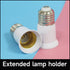 WOEIFGV E27 E27 Bulb Bulb to Lamp Holder Adapter Light Extender Socket for LED Lighting Extension