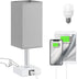 Ambimall Touch Control Table Lamp with USB A+C Charging Ports - 3