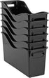 Really Good Stuff Easy Carry Book and Binder Holder, Set of 6, Black