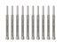 Accusize Industrial Tools 1/4" x 3" Pilot Pins for Annular Cutters, 10pcs/Pack