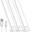 Under Cabinet Motion Sensor Lighting: 14 Inch Dimmable Rechargeable Lights Indoor -