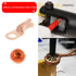 10PCS 4AWG - 3/8''Stud Heavy Duty Copper Terminals - Battery Cable Crimp Lugs, Electric Connectors