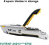 XW Retractable Utility Knife, Heavy Duty Zinc Alloy Box Cutter with Total 10 PCS Blades, 2-Pack by XW