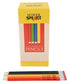 School Smart No 2 Pencils, Hexagonal with Latex-Free Erasers, Assorted Body Colors, Pack of 144
