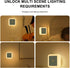 4Pcs Bulb Plug-in Night Light, LED Soft Warm Light Lamp, European Plug Christmas Light Bed Lights w Smart Sensor Dusk