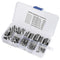 50Pcs Quick Thread Insert with Storage Case, M3 Self Tapping Thread Insert, Stainless Steel Repair Tool