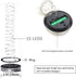 Solar Mason Jar Lights, 8 Pack 15 LED Waterproof Fairy Firefly Jar Lids String Lights (No Jars)