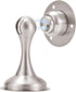 Magnetic Door Stop 4 Pack, Brushed Nickel No Drilling Needed, Soft-Catch Magnetic Door Holder for Home