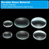 PATIKIL 6 Pack Glass Optically Polished Round Edges Lens, 5cm, 10cm Focal Length Double Convex and Concave