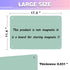 Green Magnetic Board,17.5" x 11.4" Magnet Bulletin Board to Display Magnetic Notes, Poetry, Photos, Suitable for Wall, Refrigerator, Cabinet etc, Come with 4 Pcs Dual Lock Tape and Screws by HYHOSHI